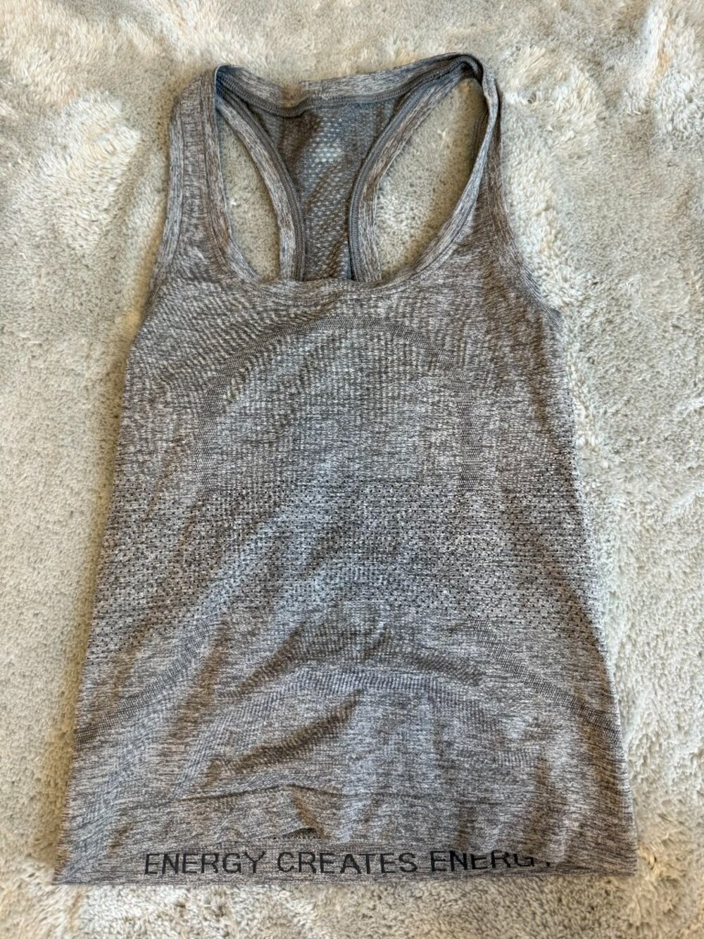 lululemon grey tank